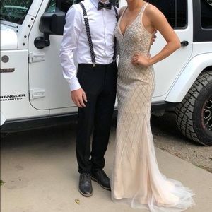 Jovani fully beaded dress